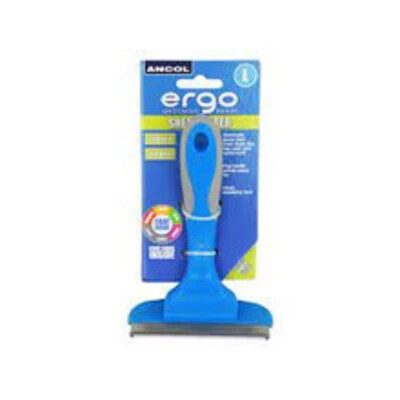 Tired of pet hair everywhere? Use the Ancol Ergo Shedmaster Tool Small to shed less. It's easy to grip and use. Grab one today at Elliot's Pet Warehouse.