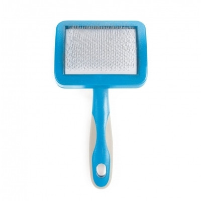 Keep your dog's coat smooth with the Ancol Ergo Universal Slicker Brush. It works on all fur types. Check our sizes and grab one for your pup now.