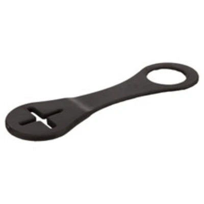 Universal holder for doggy dirt bags carries used and unused bags, so you don't have to hold them. Skip knots and keep walks clean with this handy aid.