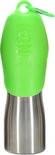 Looking for a sturdy dog water bottle? The Kong H2O in green keeps water fresh and lasts for years. Order now for easy hydration on every outing.