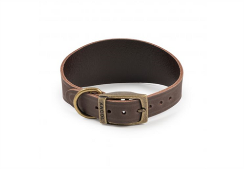 Get the Ancol Timberwolf Leather Whippet Collar for a snug 30-34cm fit. This Sable leather design is tough and looks great. Order now for fast shipping.