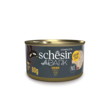 Schesir After Dark Pate Adult Cat Food -Chicken 80g is grain-free pâté with real chicken, hearts & livers for hydration & balanced health. Shop now!