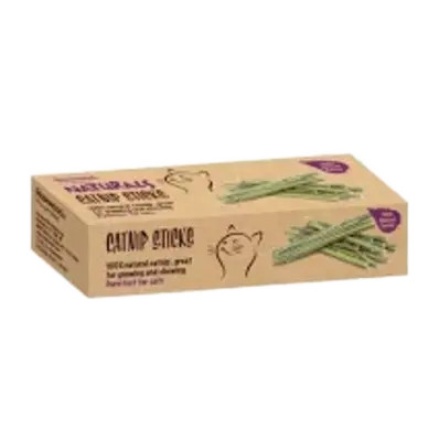 Give your cat the best with Rosewood Naturals Catnip Sticks. They spark instant joy and help oral health. Grab a pack today to see your cat love them.