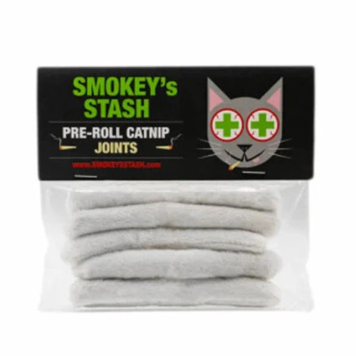 Smokeys Stash Hand rolled potent catnip joints
Guaranteed to grab your cats attention Smokeys Stash Hand rolled potent catnip joints
Guaranteed to grab your cats attention