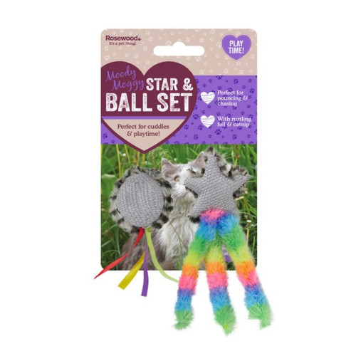 Two great cat toys for your feline. by Moody Moggie
Crinkly catnip fun for cats everywhere.