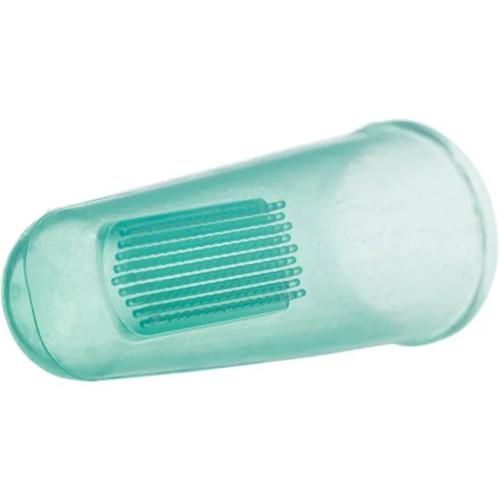 Stop pet plaque and tartar fast. This silicone finger toothbrush set for cats and dogs makes brushing easy and quick. Order a 2-pack today to improve oral health.