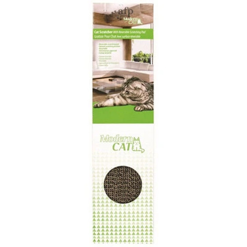 AFP small cardboard  cat scratcher pad for cats everywhere.
Features reversible board for extended life AFP small cardboard  cat scratcher pad for cats everywhere.
Features reversible board for extended life