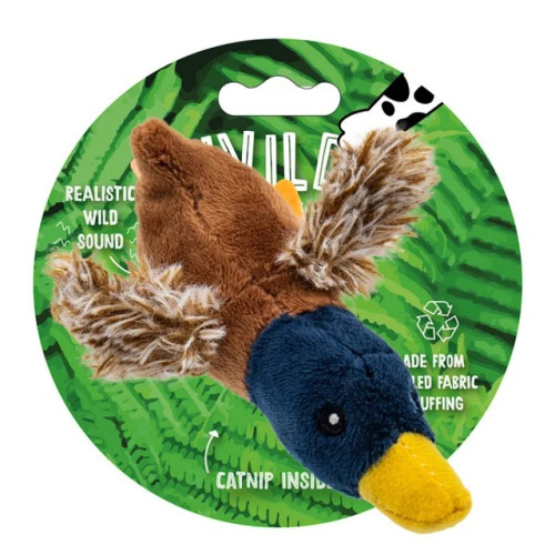 Wild Hunter Mallard cat Toy
features realistic wild sound