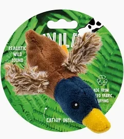 Your cat will love the All for Paws Minus One Docile Buddy Elephant. It's the ideal toy for cuddling and kicking. Grab this cute elephant toy today.