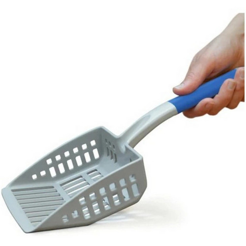 Large litter scoop
Designed to easily cut through litter Large litter scoop
Designed to easily cut through litter