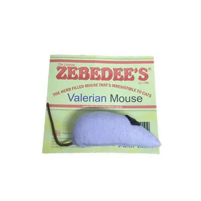 Give your feline friend hours of fun with the Zebedee Valerian Mouse Cat Toy. This catnip alternative supports play and mental stimulation. Buy now.