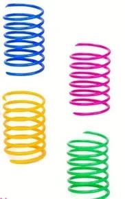 Looking for a great cat toy? Our pack of four cat springs offers endless fun. They're tough and exciting. Grab yours today at Elliot's Pet Warehouse.