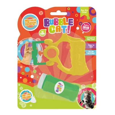 Turn your living room into a playground with the Mega Bubble Cat Blaster Gun. It's a hit with all cats. Get this top-rated toy from our shop today.