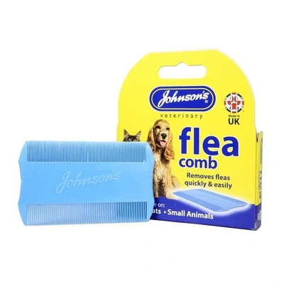  Discover Johnson's Flea Comb for Dogs and Cats! This fine-toothed grooming tool removes fleas and promotes your pet's health. Invest in their comfort today!