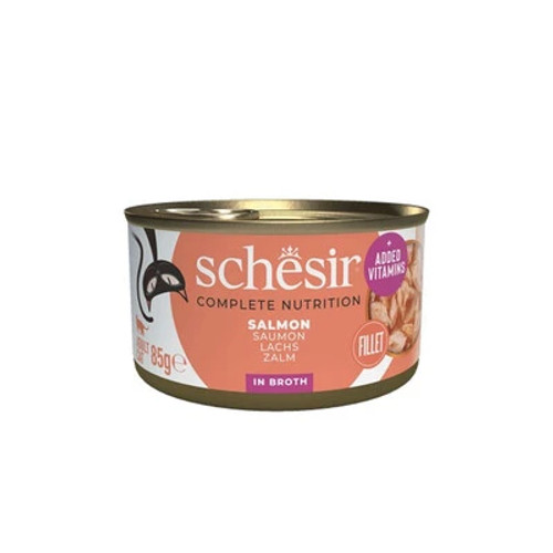 Schesir  tasty salmon fillets in broth
High protein cat food
