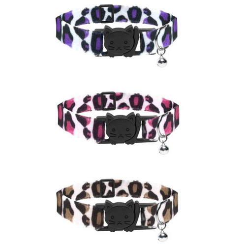 A truly stylish cat collar by Cat Circus
Ultra trendy leopard print design