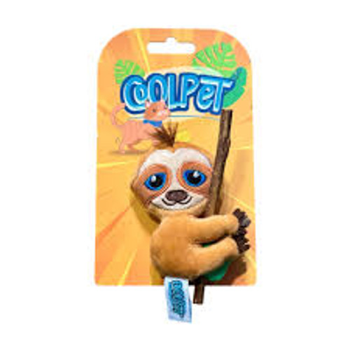 Cute sloth cat toy
Toy comes with a matabi chew stick 