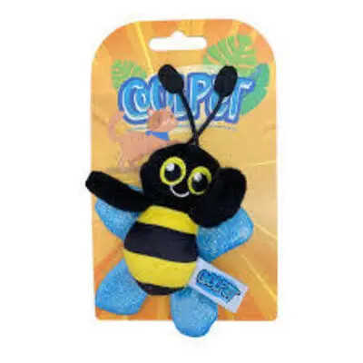 The Coolpet Harry Bee Catnip Toy is a hit for every cat. It encourages hunting and pouncing. Order now from Elliot's Pet Warehouse for a happy pet.