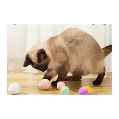 fun for cats everywhere.
Soft play balls for quirt playtimes