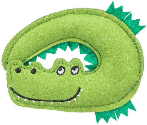 Engage your cat with the Trixie Catnip Felt Crocodile! This charming, durable toy offers endless fun and promotes healthy activity for cats of all ages.