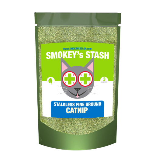 Discover the joy of Smokey's Stash catnip! This premium, stalkless blend is perfect for multi-cat households, ensuring endless fun and freshness for your furry friends.