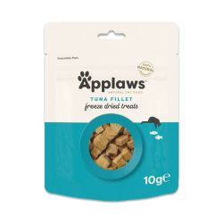 Looking for a healthy cat snack? Applaws Freeze Dried Tuna Fillet is nutrient-rich and low calorie. It's perfect for cats over 3 months. Buy a bag for your pet.