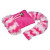 A great little pink catnip cushion for cats and kittens. the cushion also has a bell attached for extra fun at cat playtime. 