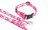 Keep your dog safe with the Wag n Walk Adjustable Nylon Collar. The pink camo print is bold and bright. Shop today for a high-quality medium size fit.