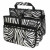 Stop losing your shears and combs. The Wahl Pet Grooming Accessory Bag in zebra print keeps everything in one spot. Get yours now for a stress-free groom.