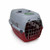 Sturdy metal door cat carrier by Sharples and Grant
Suitable for cats up to 8kg
Fuschia pink and grey colour