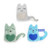 Treat your pet to the Battersea Catnip Cats 3 Pack: three catnip-filled characters that support active play. Add this playful set to your cat's toy box.