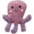 Plush catnip octopus toy
ideal for all cat batting games.