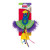 The KONG Connects Peacock, a captivating toy that keeps your cat active! With enticing feathers and premium catnip, it's perfect for interactive or solo play.
