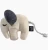 Your cat will love the All for Paws Minus One Docile Buddy Elephant. It's the ideal toy for cuddling and kicking. Grab this cute elephant toy today.