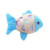 Keep your cat busy with our blue catnip fish toy. It's the perfect gift for playful pets. Buy yours today and watch them pounce.