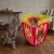 Your cat will love the KONG Play Spaces Pawpcorn. It satisfies their need to hide and play. It's easy to store and fun to use. Order this unique pet hideout now.