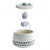 Ceramic cat water fountain
Continuous water flow
Whisper quiet pump