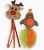 Happy Pet Christmas Friends Cat Toys Twin Pack gives your cat two Christmas characters to bat and chase: a robin and reindeer. Shop the festive pair.
