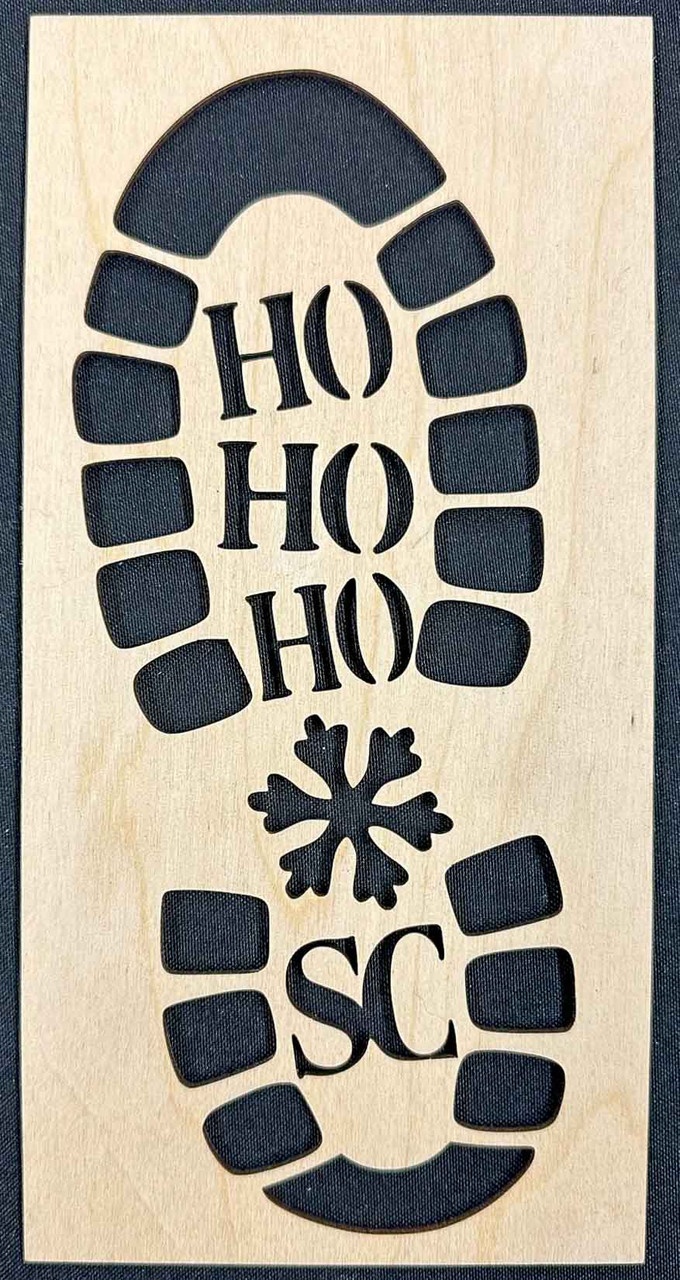 Santa Shoe Print santa-shoe-print