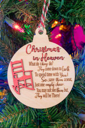 Christmas in Heaven Ornament