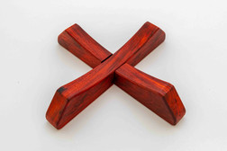 African Padauk X Trivet African Padauk X Trivet