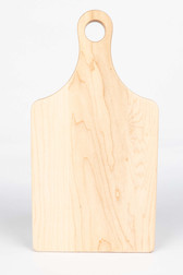 Small Maple Paddle Shape Cutting Board Small Maple Paddle Shape Cutting Board