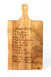 Acacia Paddle Shape Cutting Board Acacia Paddle Shape Cutting Board