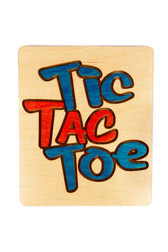 Tic Tac Toe Board - Red & Blue Tic Tac Toe Board - Red & Blue