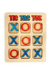 Tic Tac Toe Board - Red & Blue Tic Tac Toe Board - Red & Blue