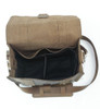 10" Small Voyager Napa Safari Camera Bag in Distressed Tan Oil Tanned Leather