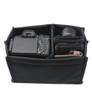 10" Small Voyager Safari Napa Camera Bag in Black Napa Excel Leather