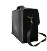17" X-Large Voyager Laptop Bag in Black Napa Excel Leather