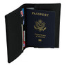 Passport Wallet - Classic Black Made in the U.S.A.