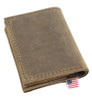 Life is Good Golf Roughman NewYorker Wallet in Distressed Tan Leather